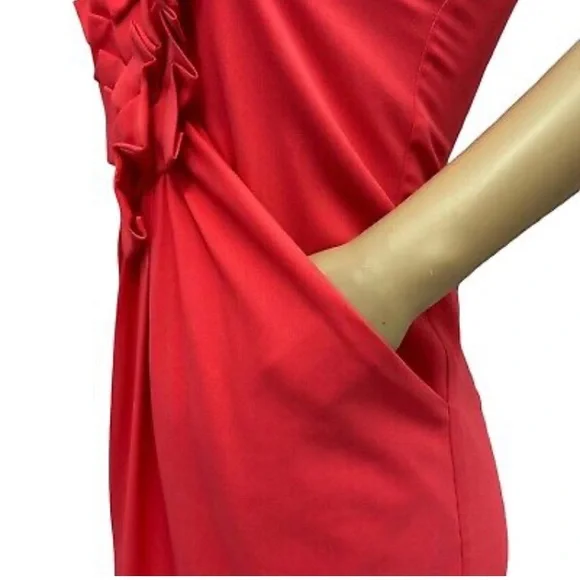 Rachel Roy Ruffled Sheath Dress - Picture 5 of 12